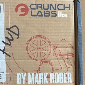 Disc Launcher - Bold Red